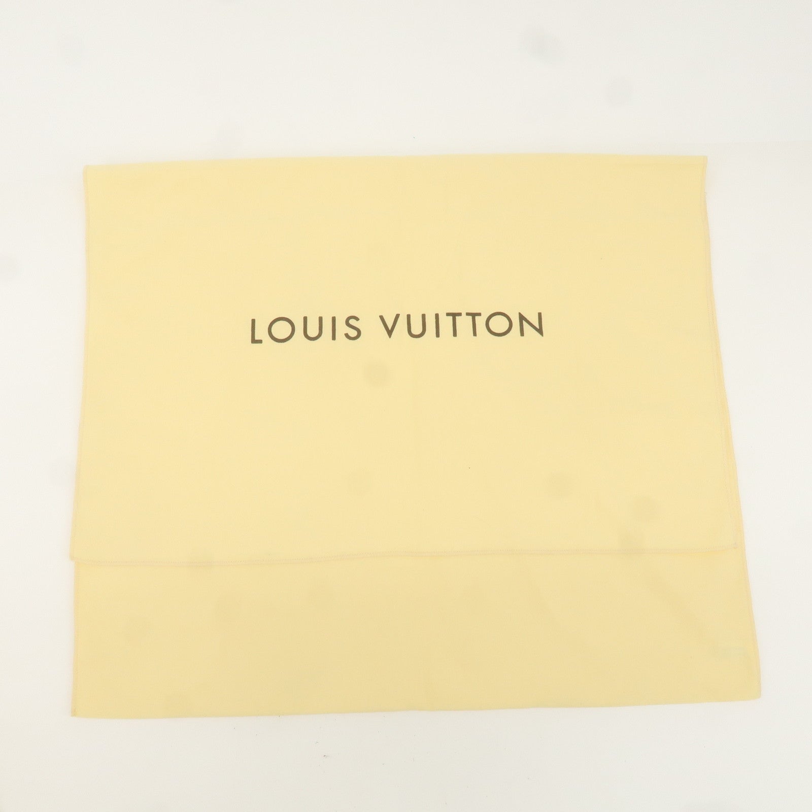 Louis Vuitton Set of 10 Dust Bag Storage Bag Flap Beige