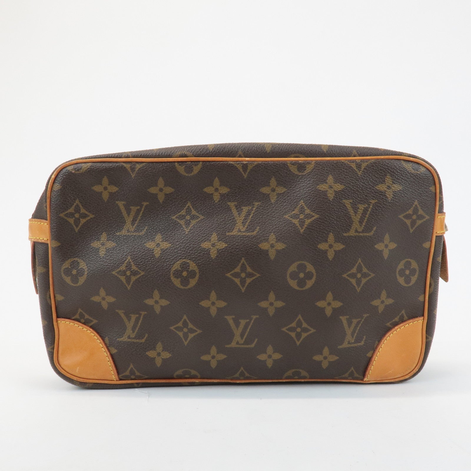 Louis Vuitton Monogram Compiegne 28 Pouch Clutch Bag M51845 Used