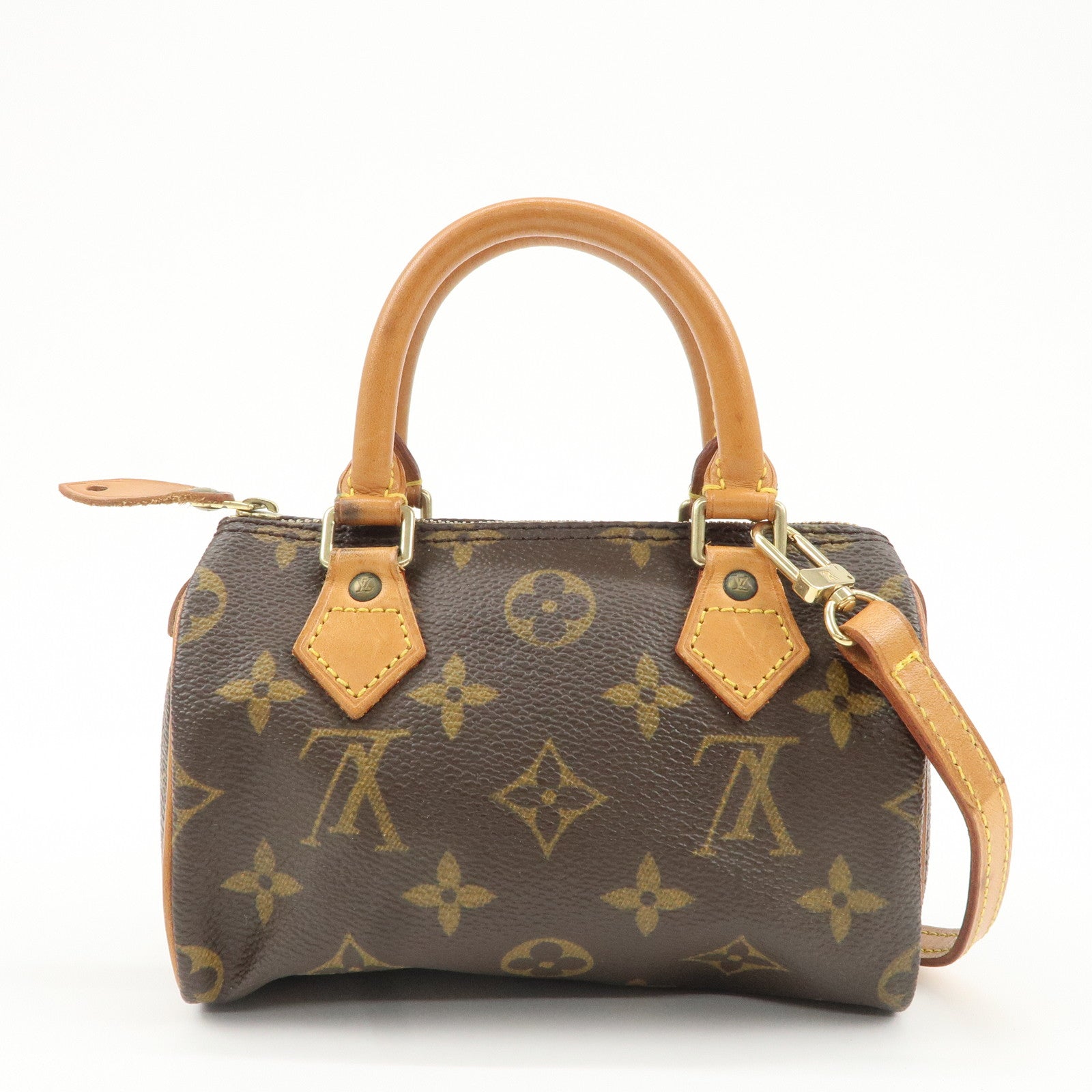 Louis Vuitton Monogram Mini Speedy 
Strap M41534 J00145