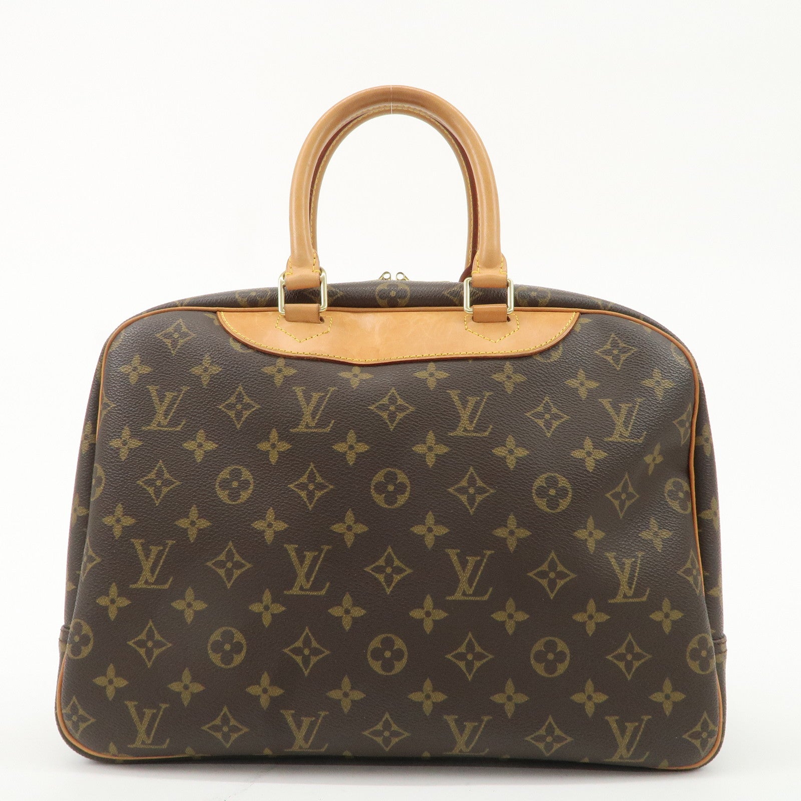 Louis Vuitton Monogram Deauville Hand Bag M47270 Used