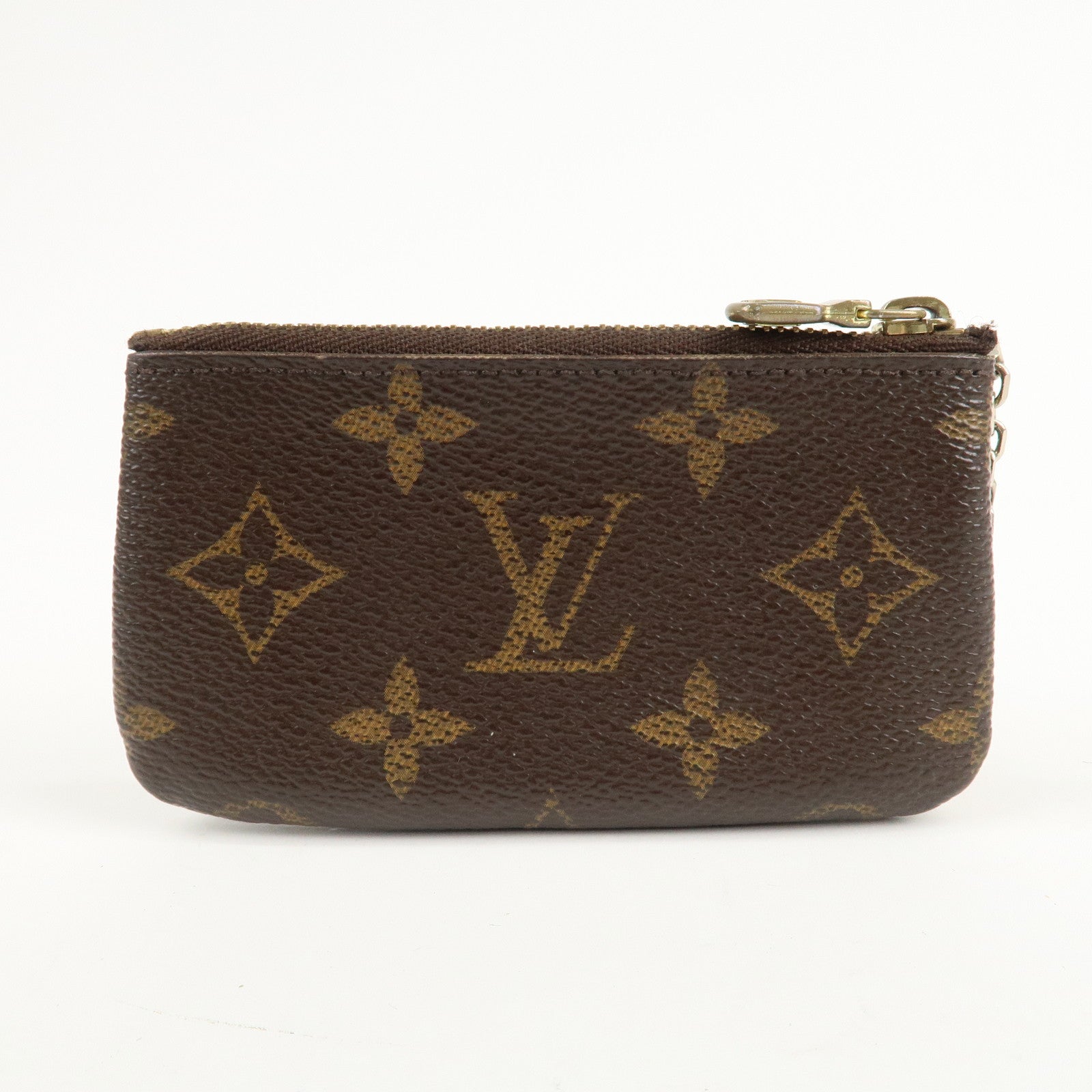 Louis Vuitton Monogram Pochette Cles Coin Case Key Case M62650 Used