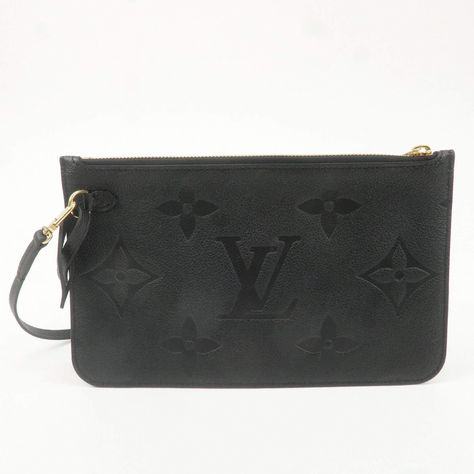 Louis Vuitton Monogram Empreinte Pouch for Neverfull MM Noir