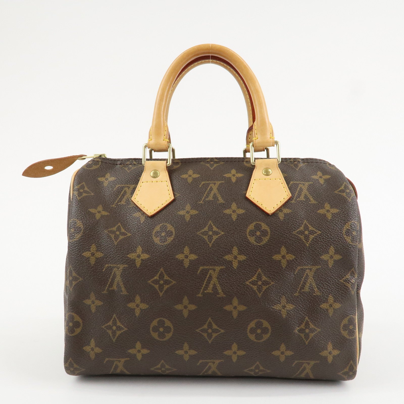 Louis Vuitton Monogram Speedy 25 Hand Bag Boston Bag M41528 Used