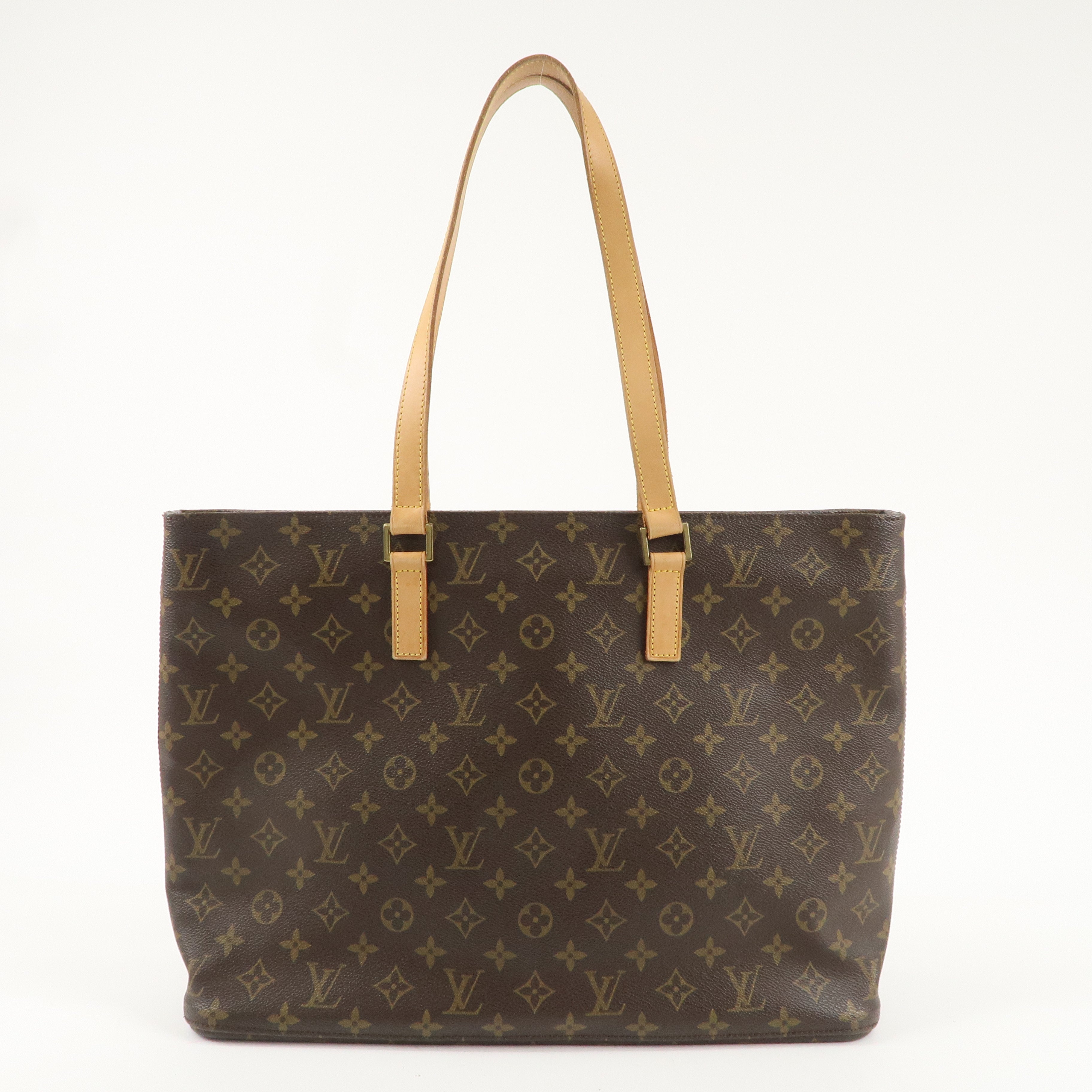 Louis Vuitton Monogram Luco Tote Bag Hand Bag Brown M51155