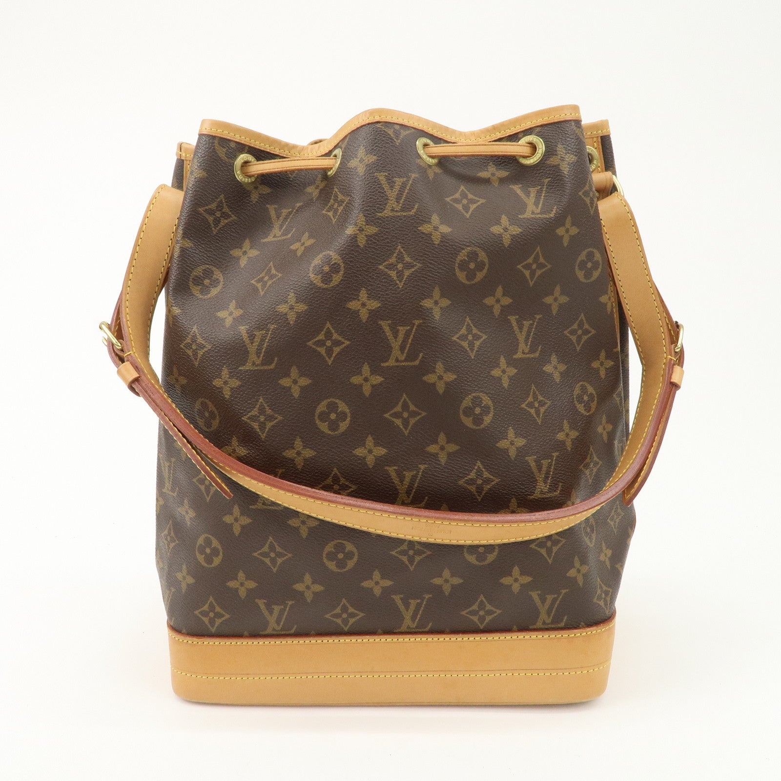 Louis Vuitton Monogram Noe Shoulder Bag Hand Bag Brown M42224