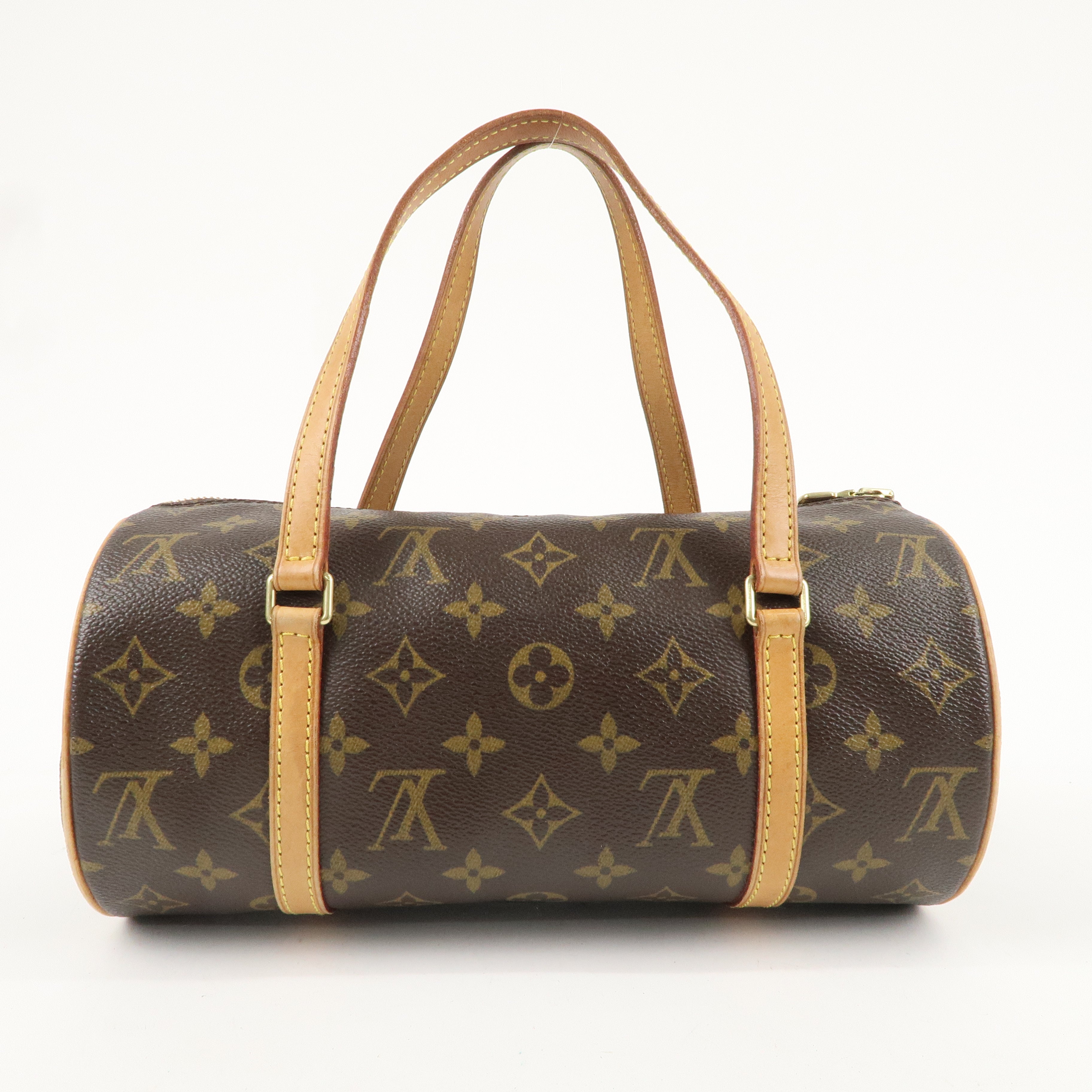 Louis Vuitton Monogram Papillon 26 Hand Bag Brown New Style M51386