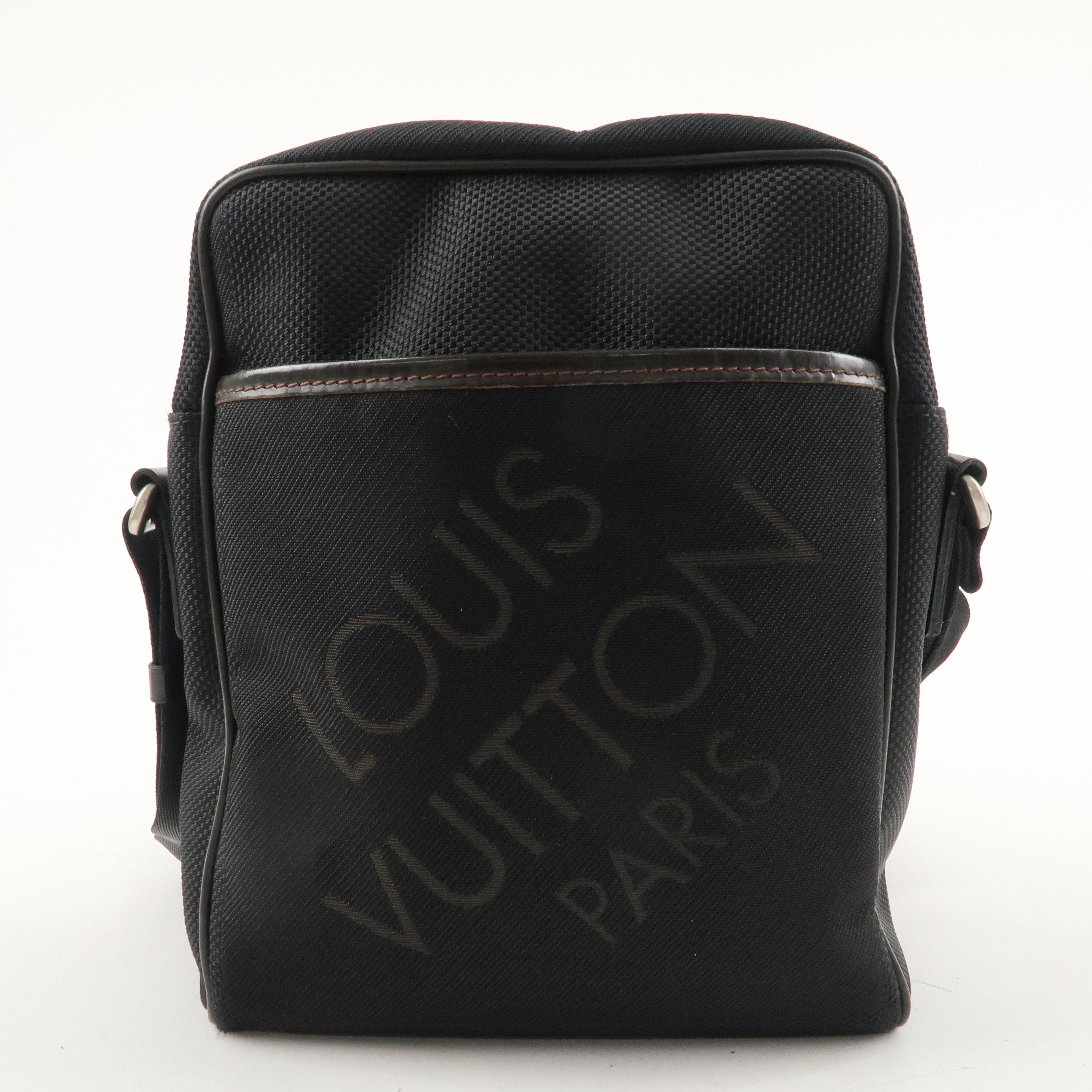 Louis Vuitton Damier Jean Citadan NM Shoulder Bag Black M93223