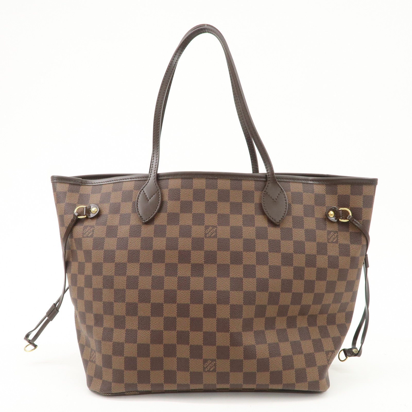 Louis Vuitton Damier Neverfull MM Tote Bag Shoulder Bag N51105 Used