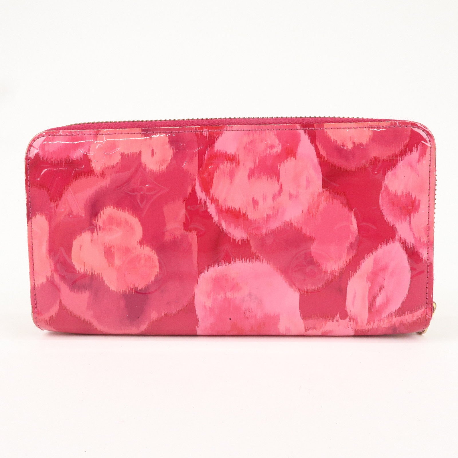 Louis Vuitton Monogram Vernis Ikat Flower Zippy Wallet M90019