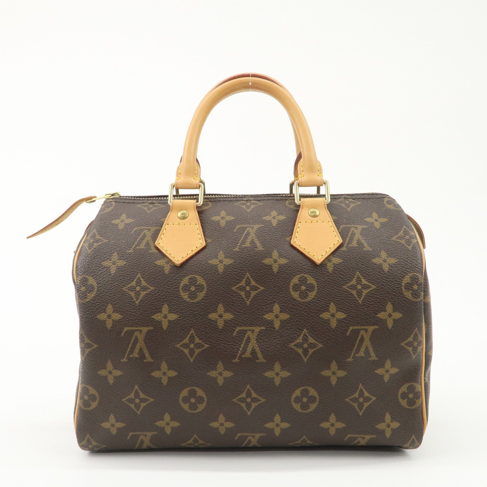 Louis Vuitton Monogram Speedy 25 Hand Bag Boston Bag M41528 Used