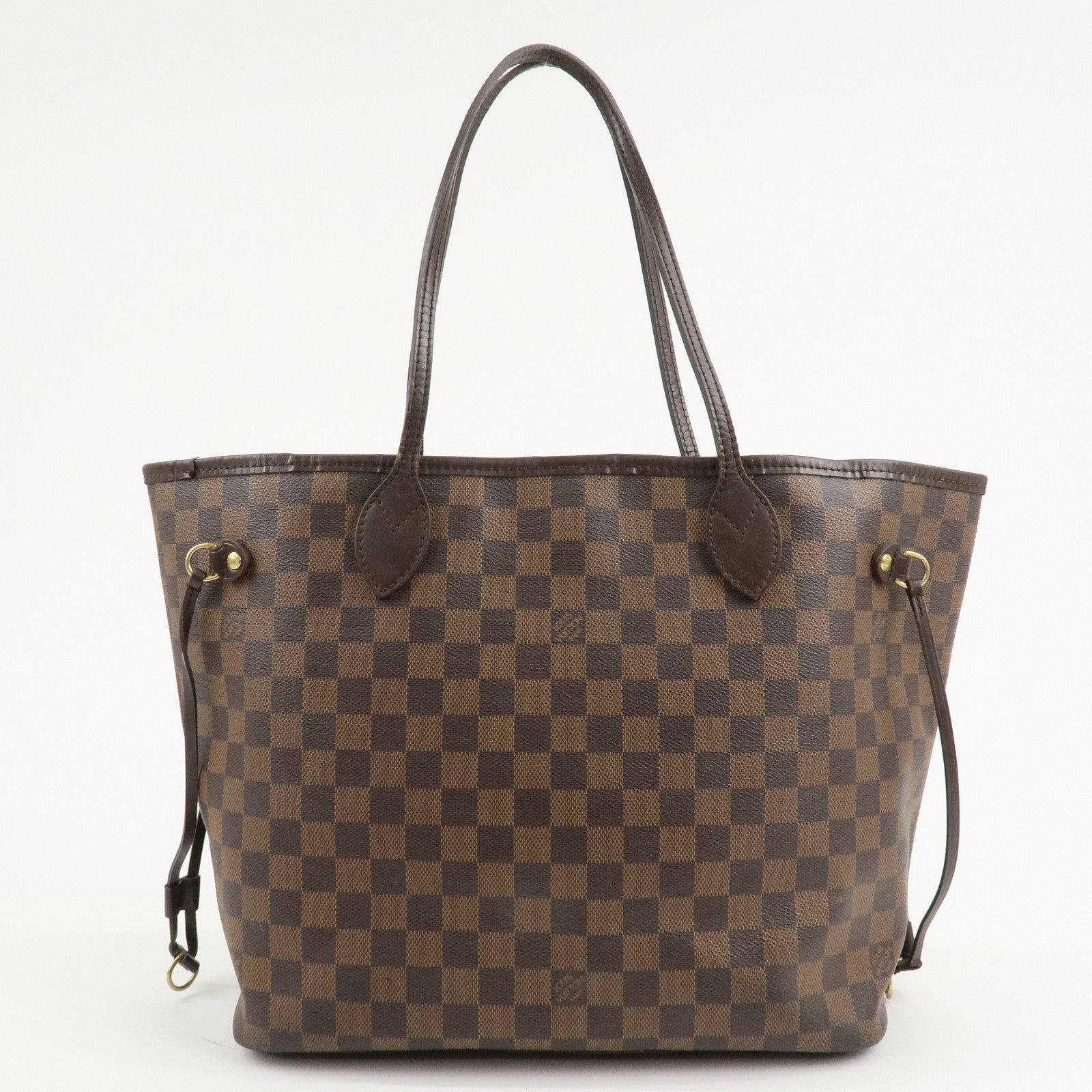 Louis Vuitton Damier Neverfull MM Tote Bag Shoulder Bag N51105 Used