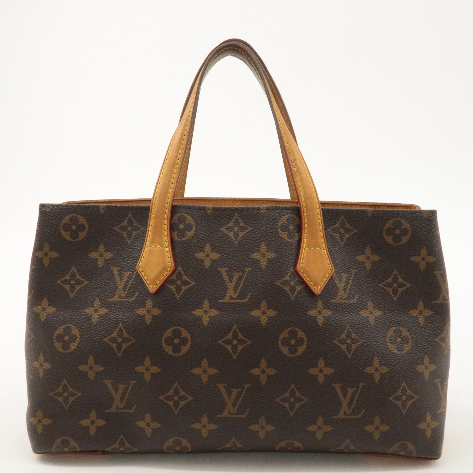 Louis Vuitton Monogram Wilshire PM Hand Bag Tote Bag M45643