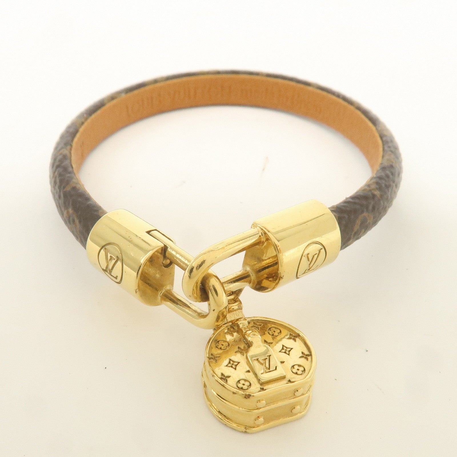 Louis Vuitton Monogram Tribute Bracelet Brown M6442F