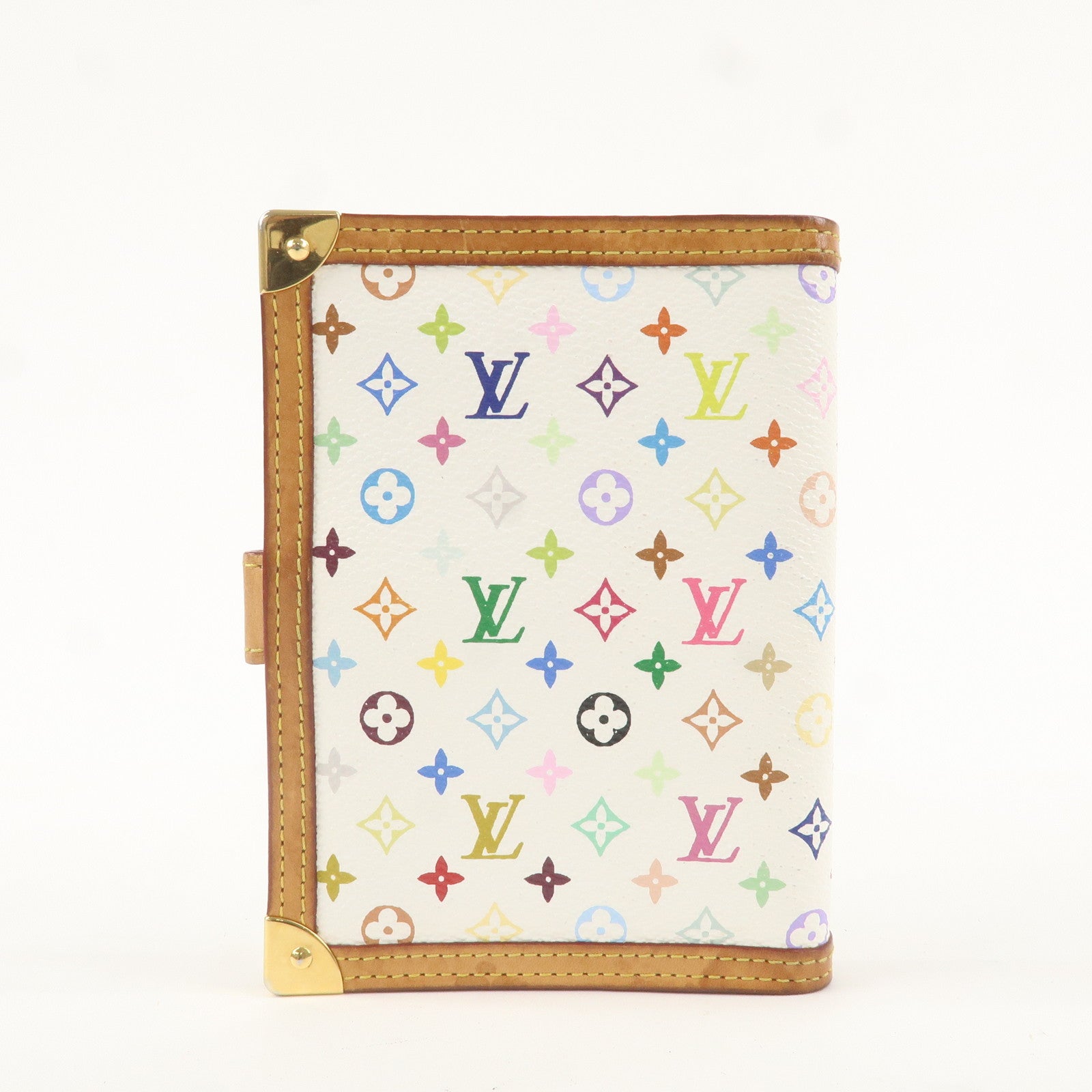 Louis Vuitton Monogram Multi Color Agenda PM Planner Cover R20896