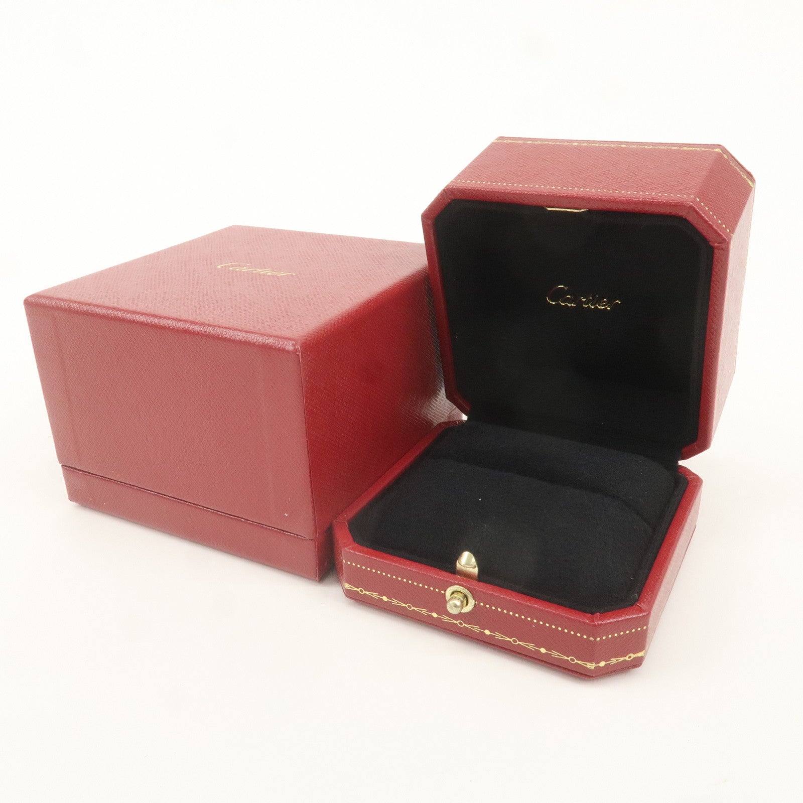 Cartier Set of 2 Ring Box Display Box Jewelry Box For Ring