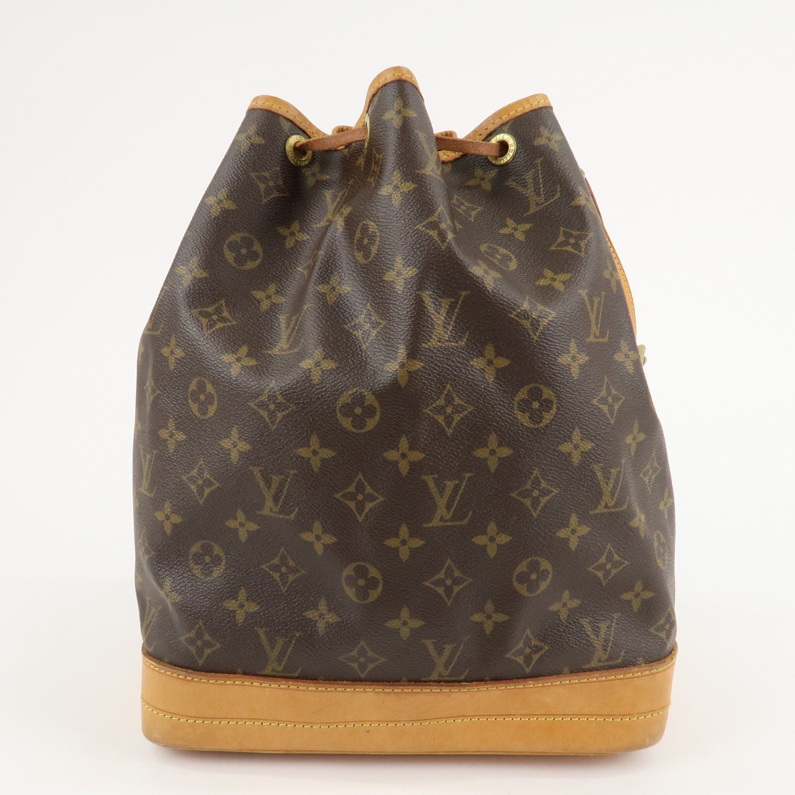 Louis Vuitton Monogram Noe Shoulder Bag Hand Bag Brown M42224 Used