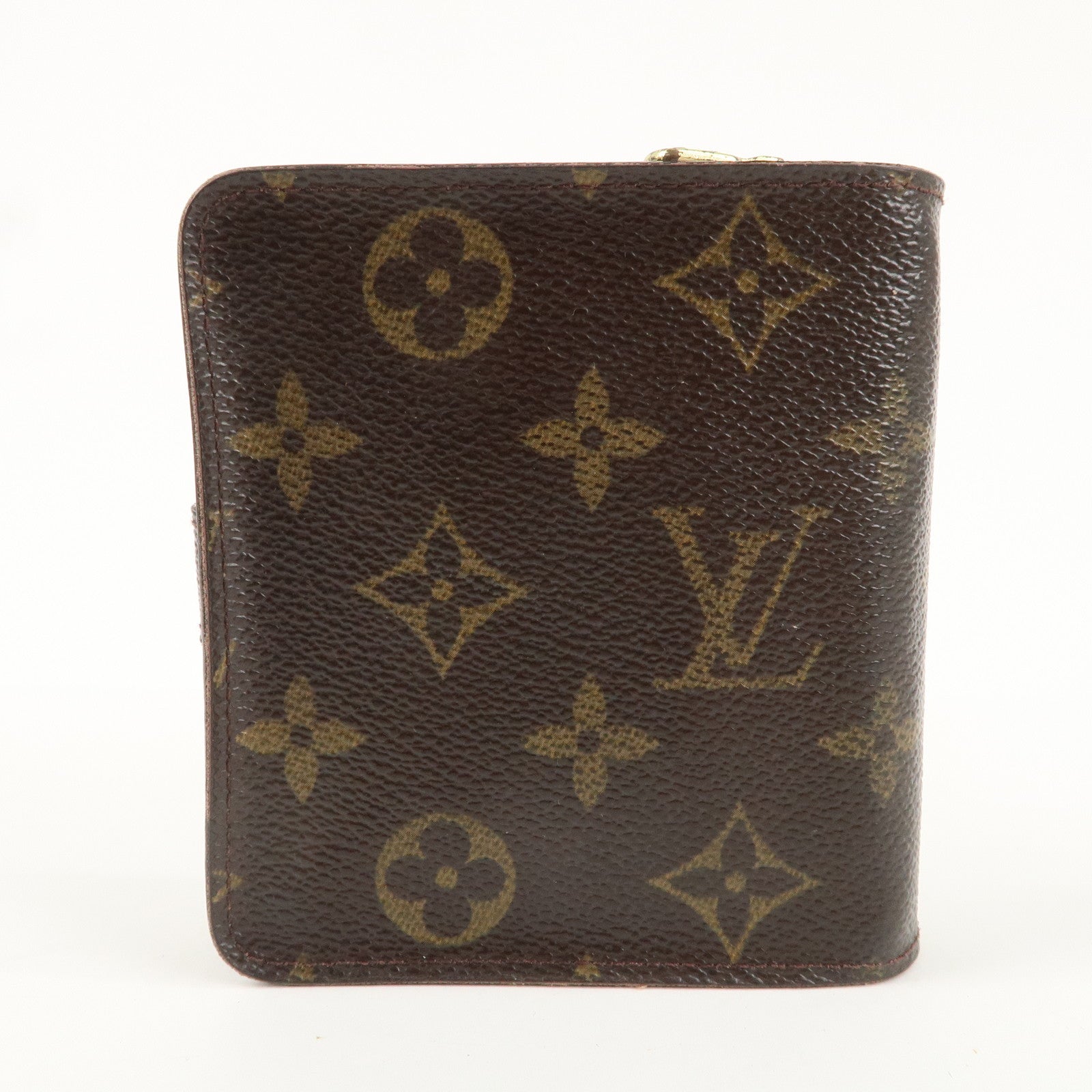 Louis Vuitton Monogram Compact Zip Small Wallet M61667