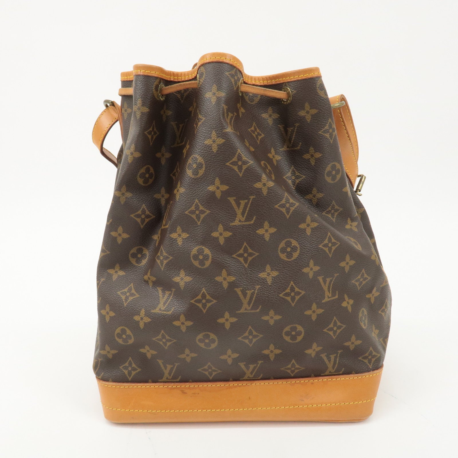 Louis Vuitton Monogram Noe Shoulder Bag Hand Bag Brown M42224 Used