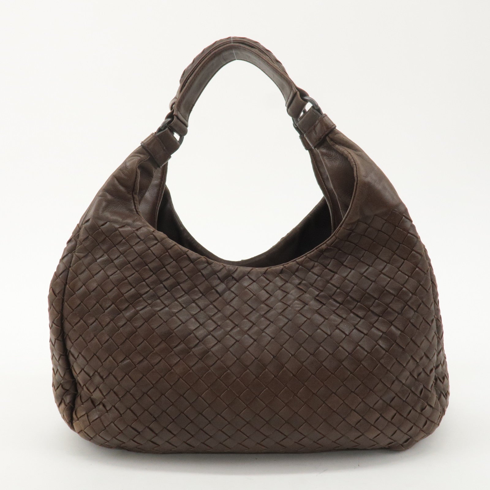 BOTTEGA VENETA Intrecciato Campana Medium Shoulder Bag 125787