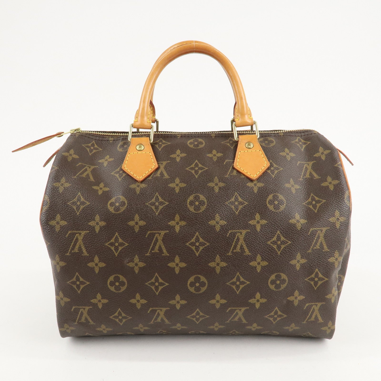 Louis Vuitton Monogram Speedy 30 Hand Bag Boston Bag M41526 Used