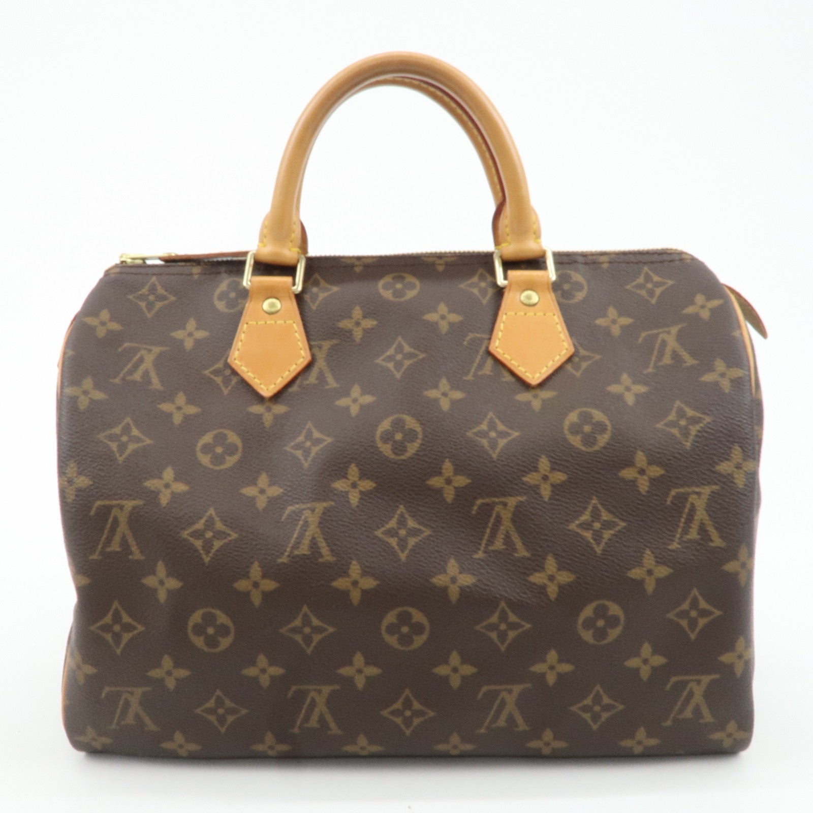 Louis Vuitton Monogram Speedy 30 Hand Bag Boston Bag M41526 Used