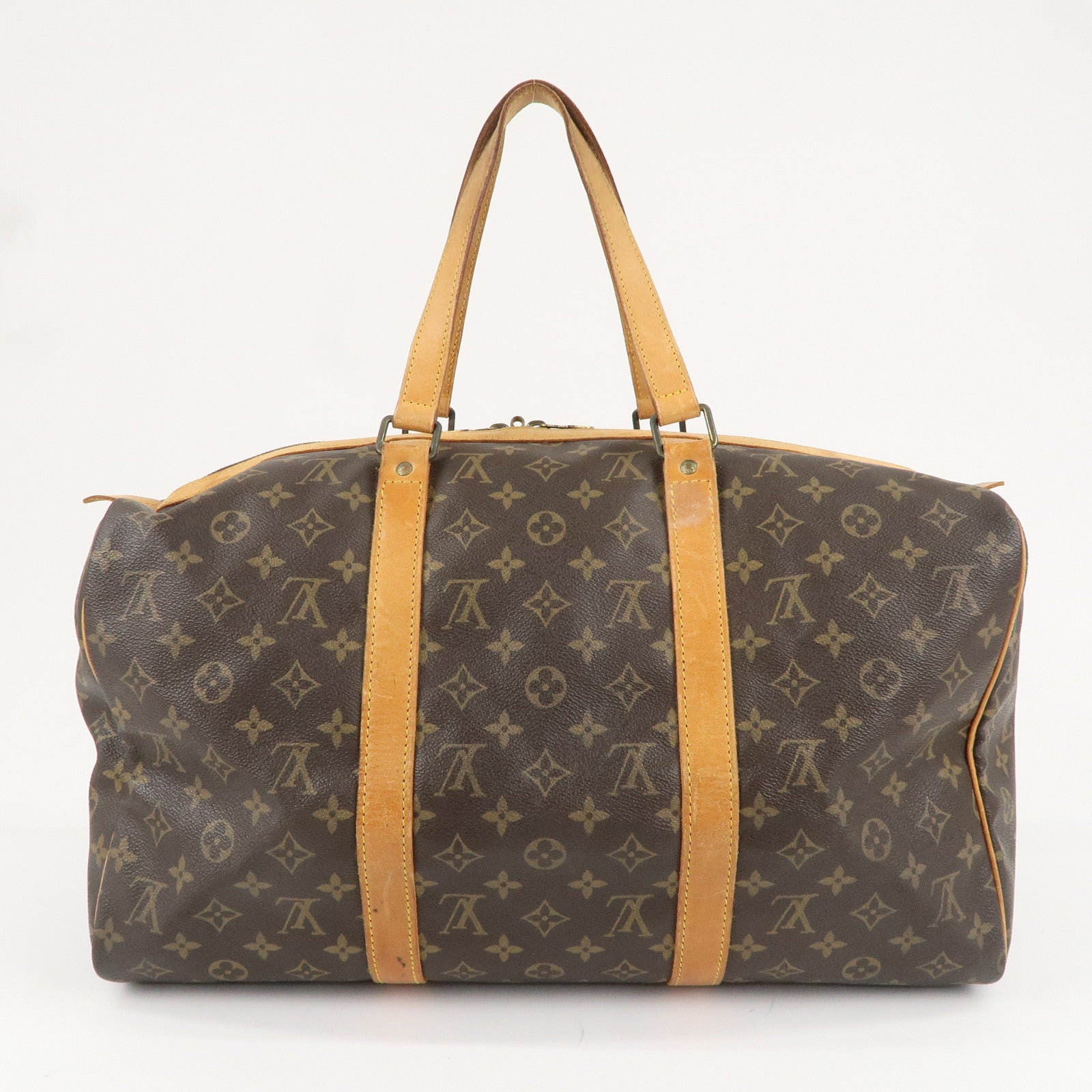 Louis Vuitton Monogram Sac Souple 45 Boston Bag M41624