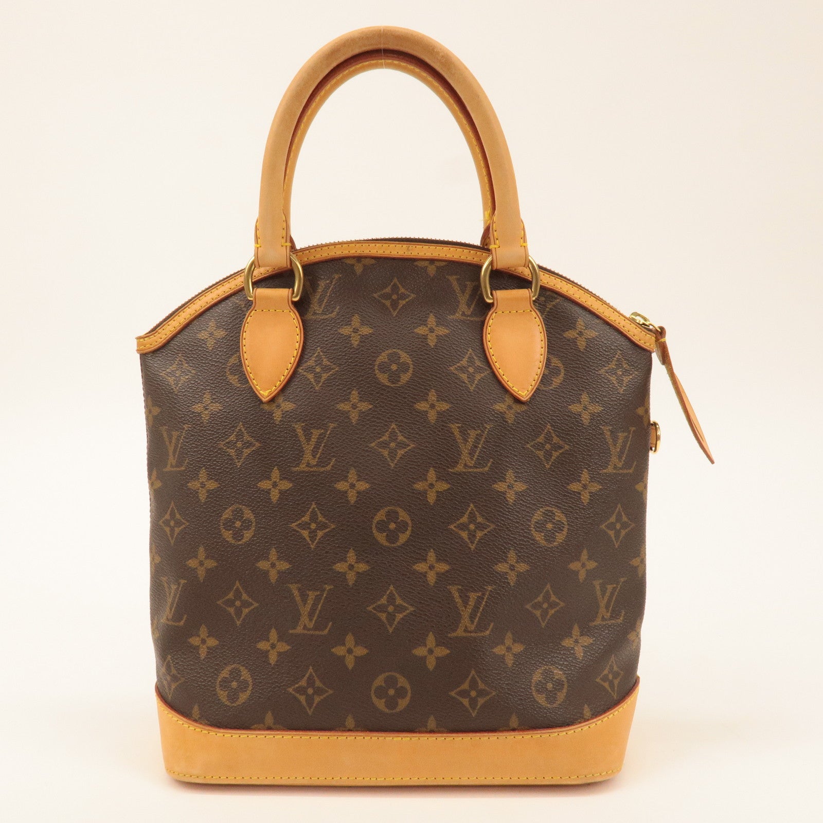 Louis Vuitton Monogram Lock It Hand Bag Brown M40102