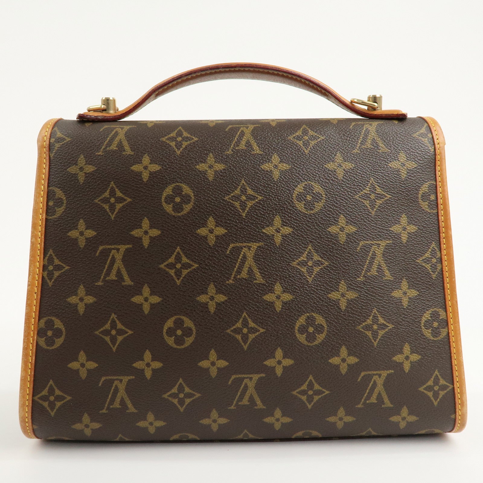 Louis Vuitton Monogram Bel Air Shoulder Bag Brown M51122