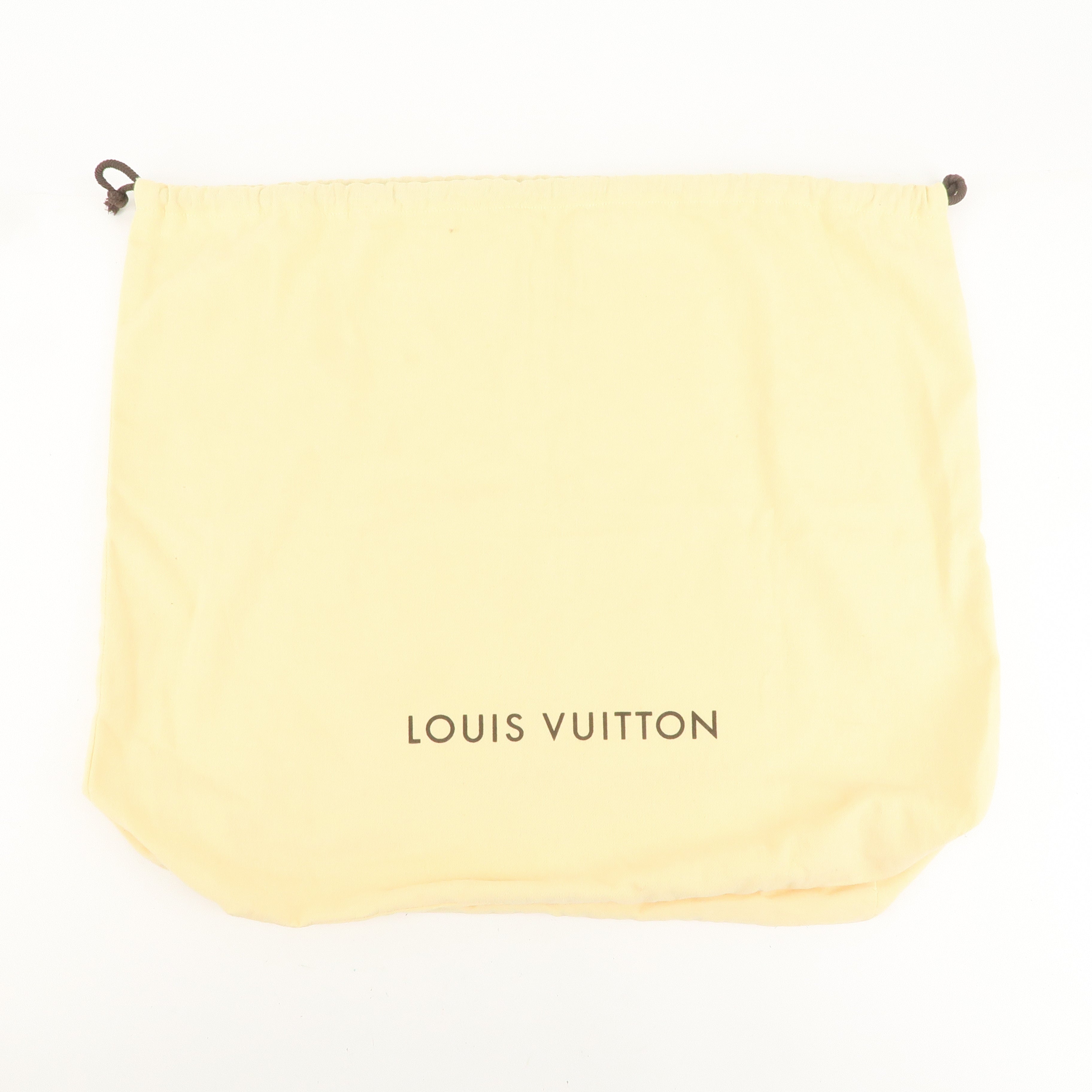 Louis Vuitton Set of 7 Dust Bag Storage Bag Drawstring Beige