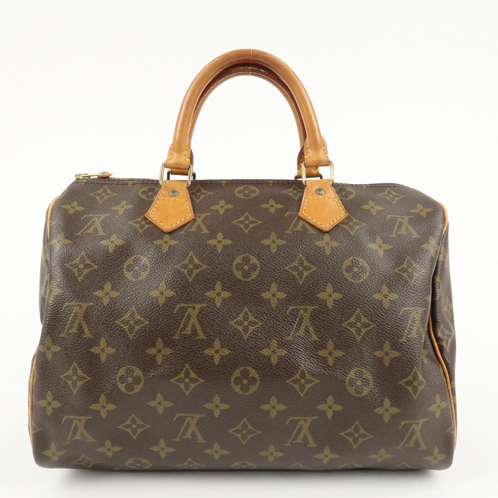 Louis Vuitton Monogram Speedy 30 Hand Bag Boston Bag M41526 Used