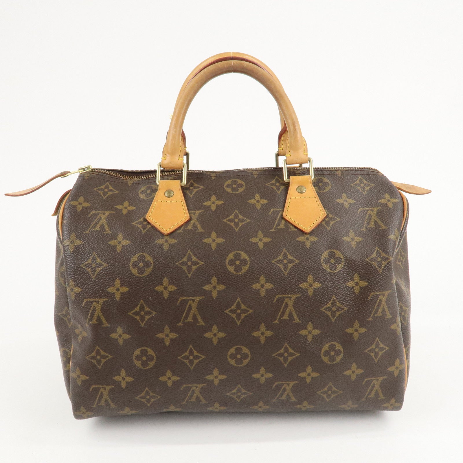 Louis Vuitton Monogram Speedy 30 Hand Bag Boston Bag M41526 Used