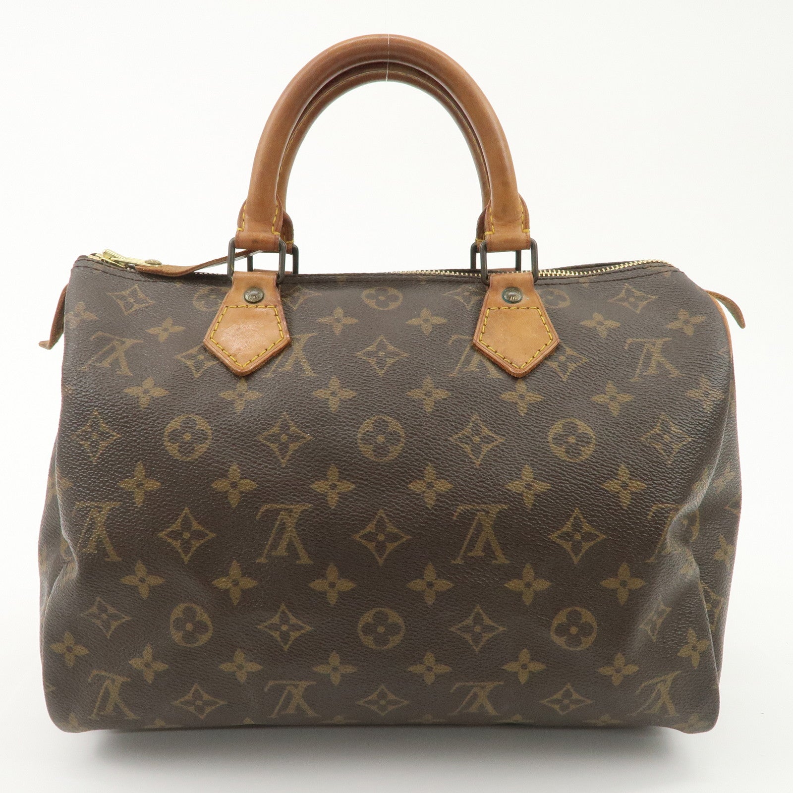 Louis Vuitton Monogram Speedy 30 Hand Bag Boston Bag M41526 Used