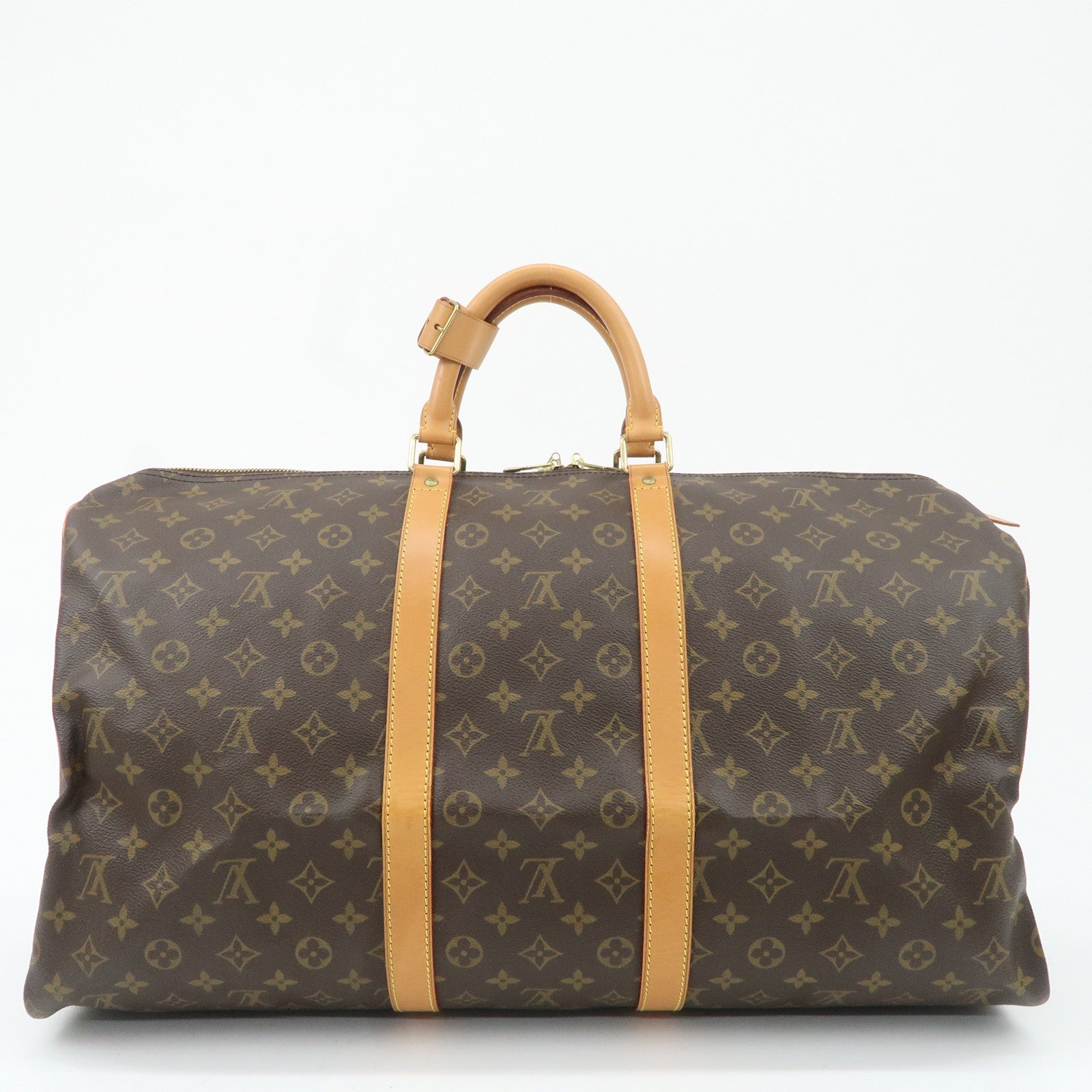 Louis Vuitton Monogram Keep All 55 Boston Bag M41424 Used