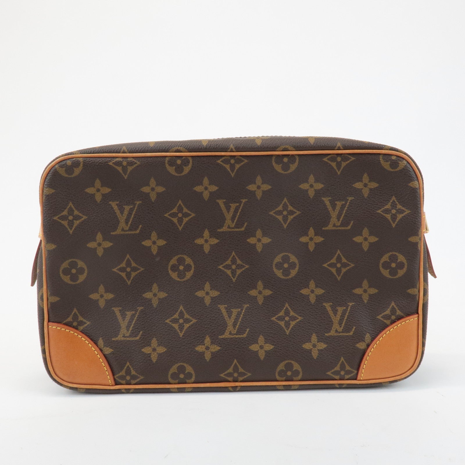 Louis Vuitton Monogram Compiegne 28 Pouch Clutch Bag M51845 Used