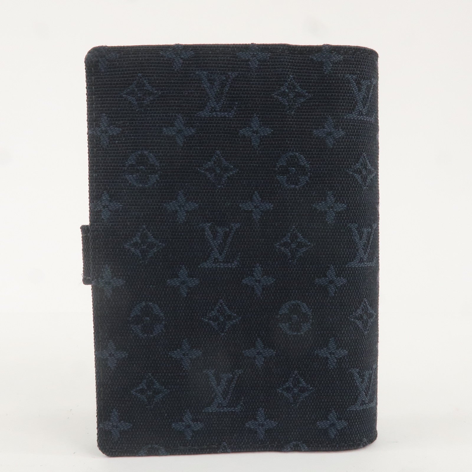 Louis Vuitton Monogram Mini Agenda PM Planner Cover Blue R20913