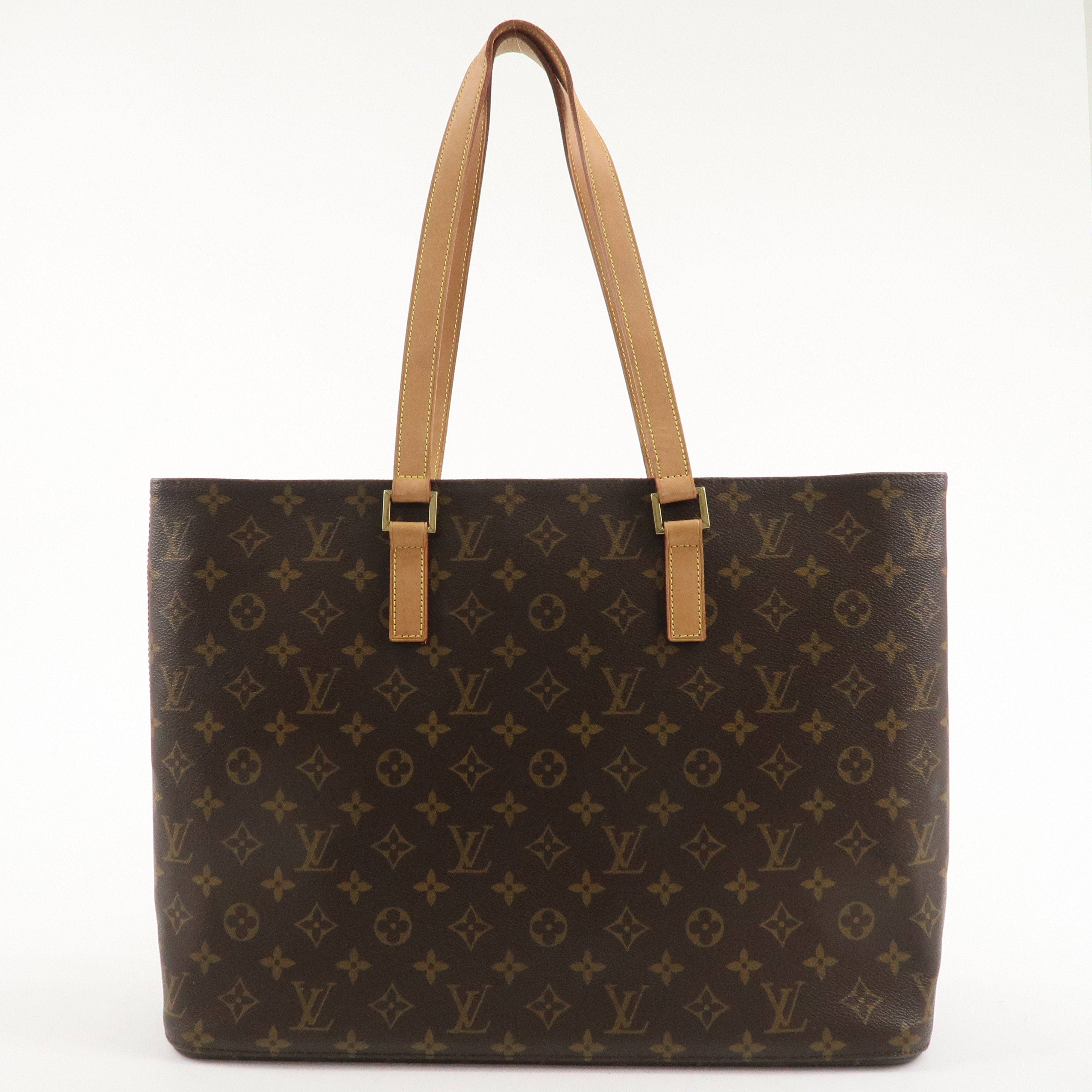 Louis Vuitton Monogram Luco Tote Bag Hand Bag Brown M51155