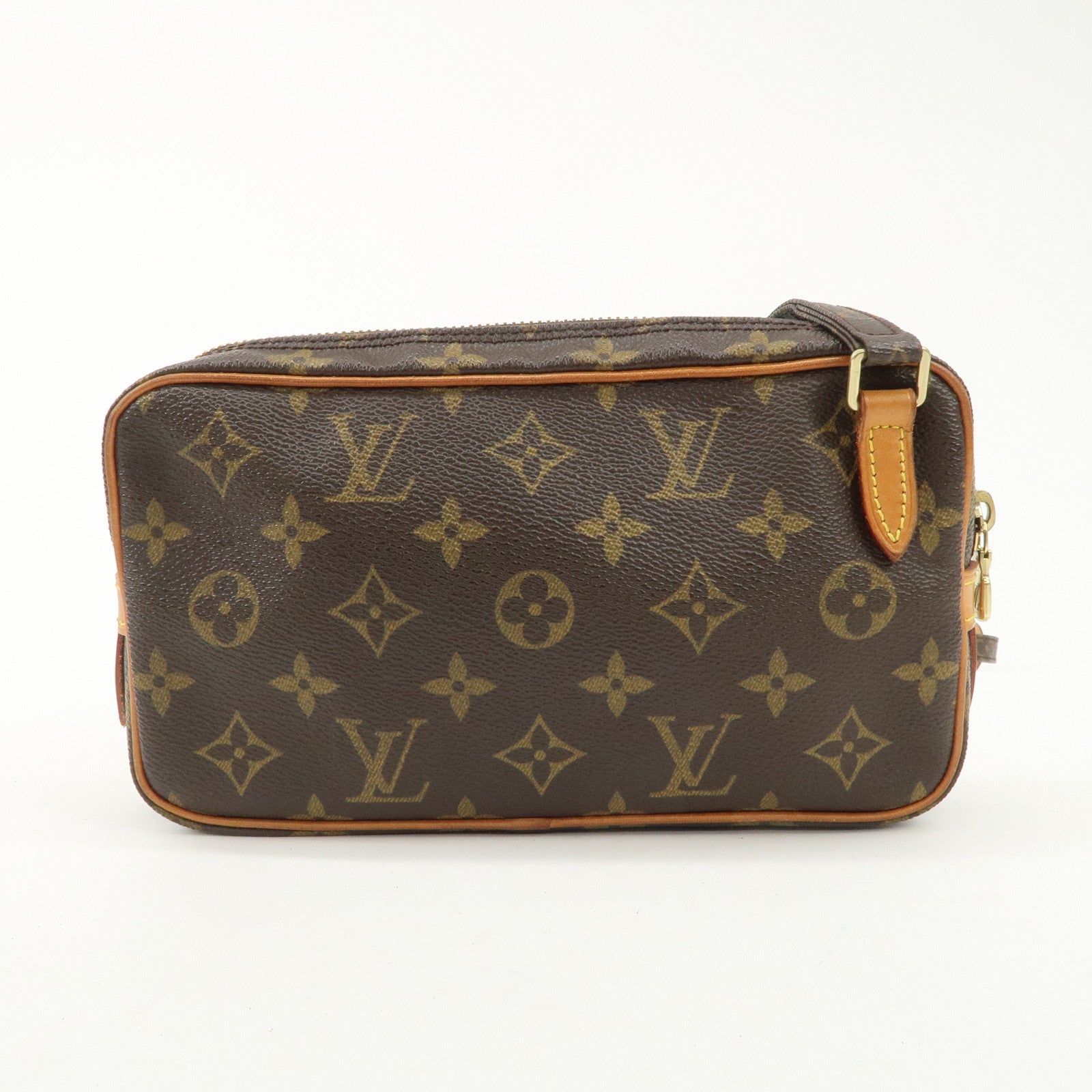 Louis Vuitton Monogram Pochette Marly Bandouliere Brown M51828