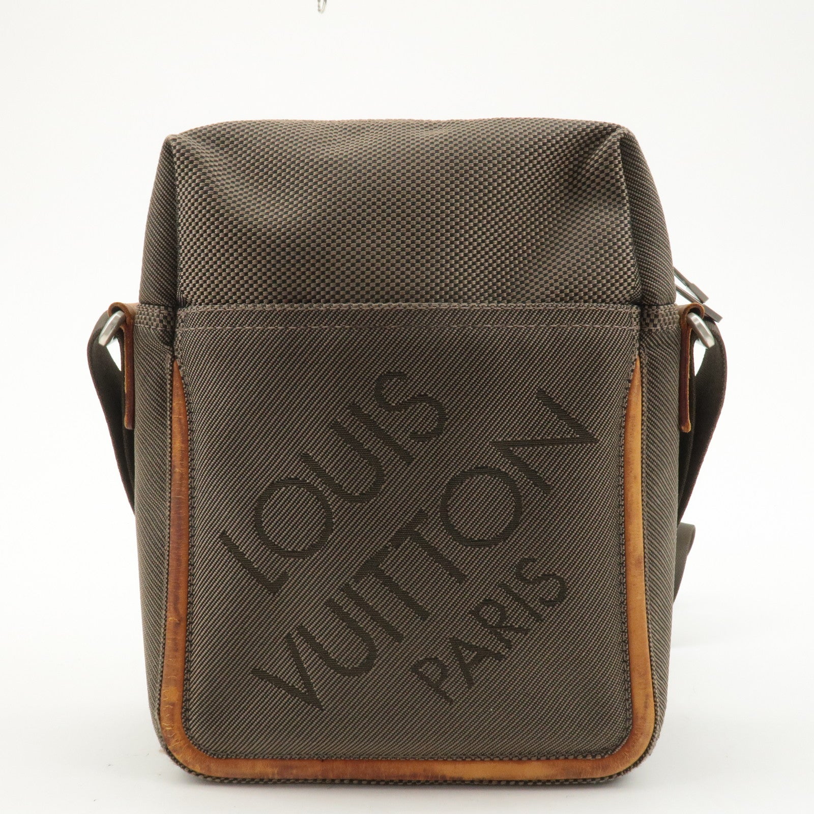 Louis Vuitton Damier Geant Citadin Shoulder Bag Terre M93040