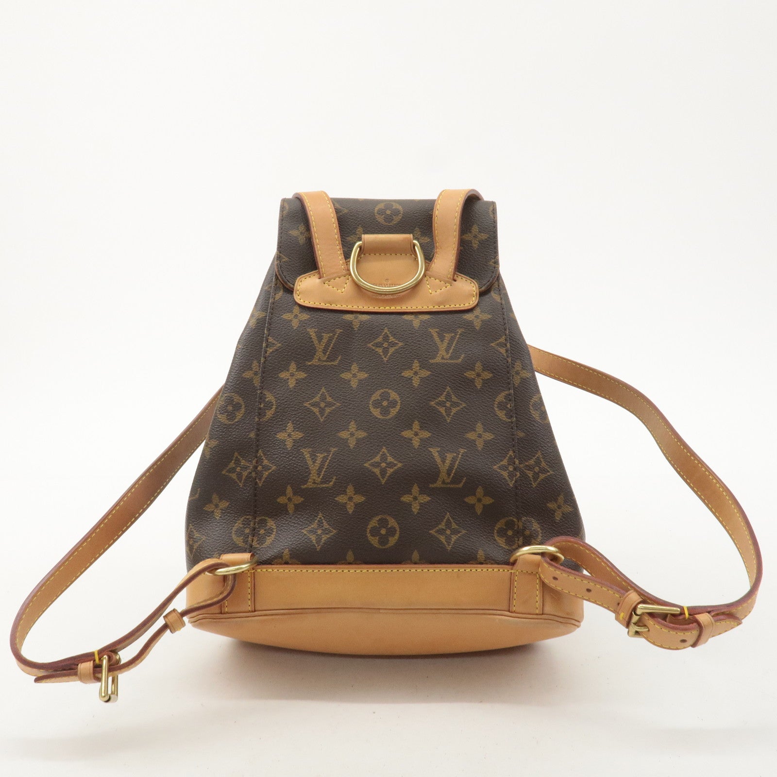 Louis Vuitton Monogram Montsouris MM Back Pack Bag M51136