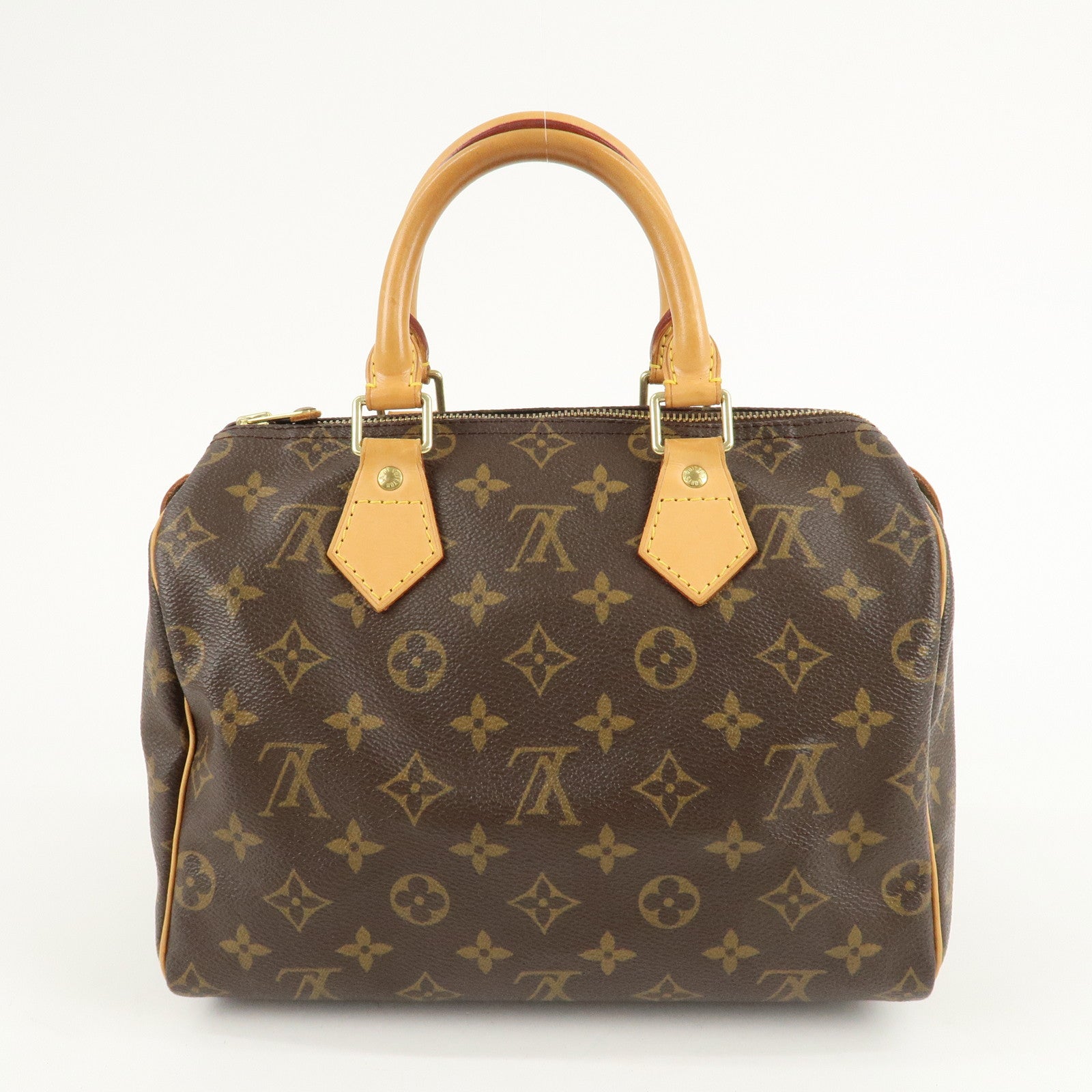 Louis Vuitton Monogram Speedy 25 Hand Bag Boston Bag M41528 Used