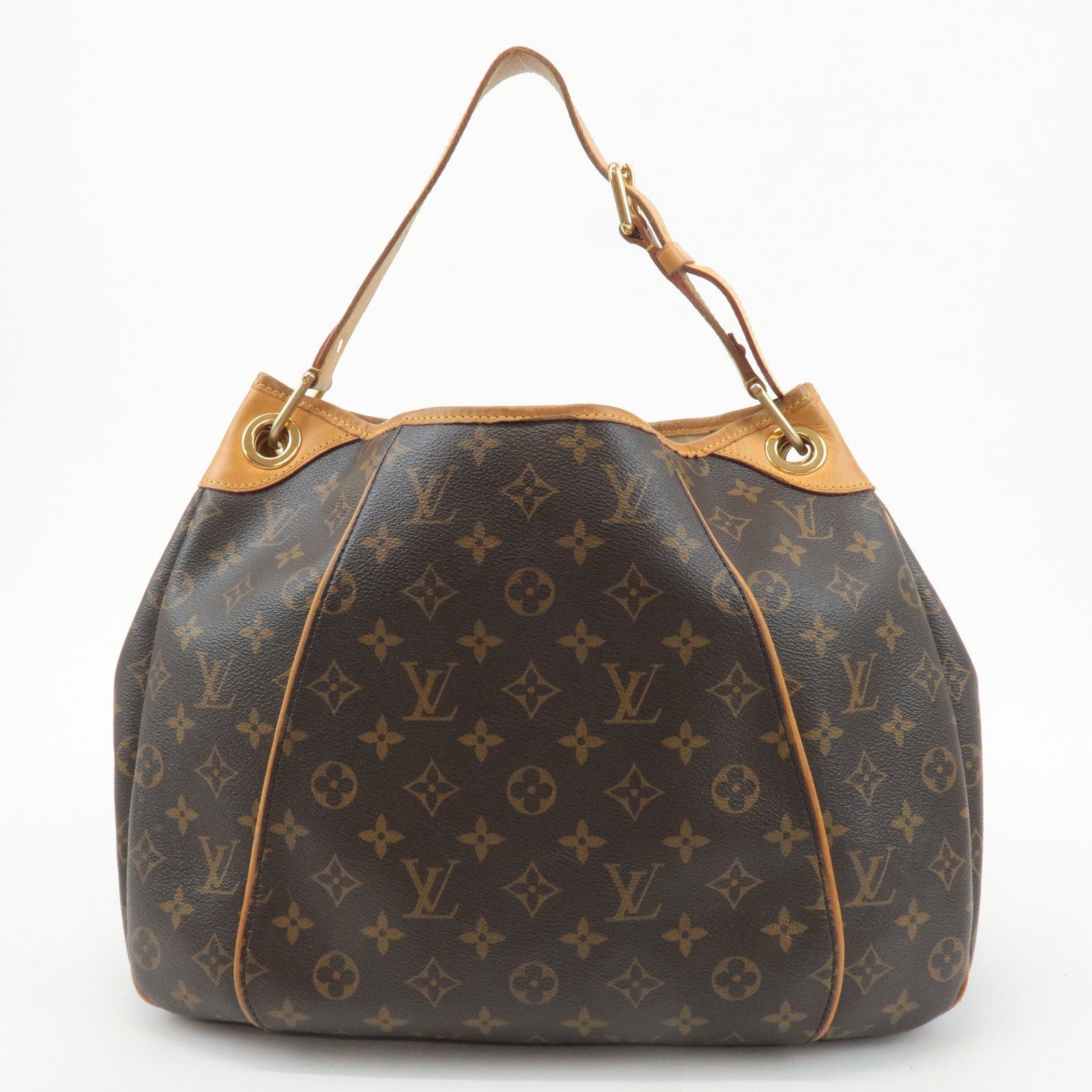 Louis Vuitton Monogram Galliera PM Shoulder Bag Brown M56382