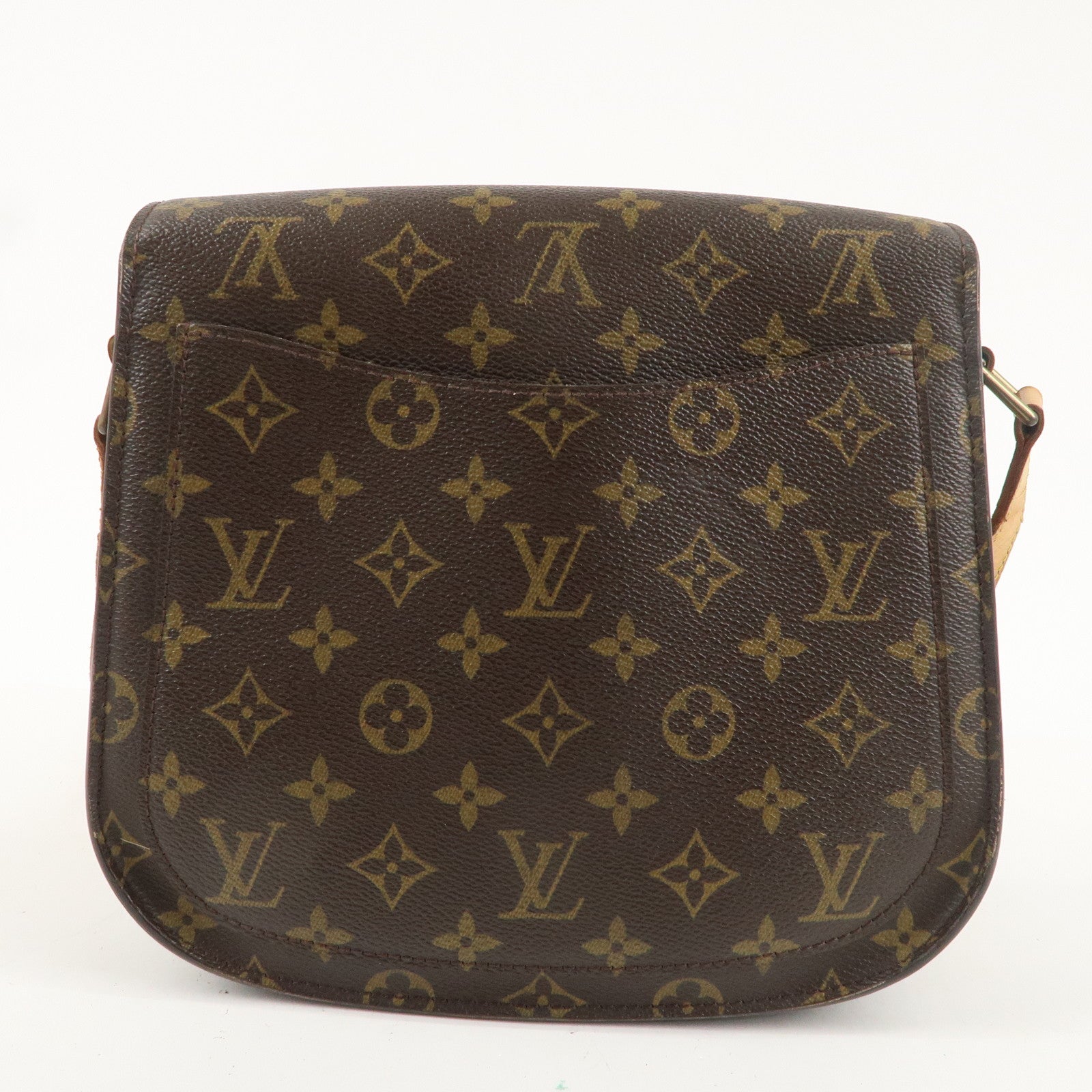 Louis Vuitton Monogram Saint Cloud GM Shoulder Bag Brown M51242