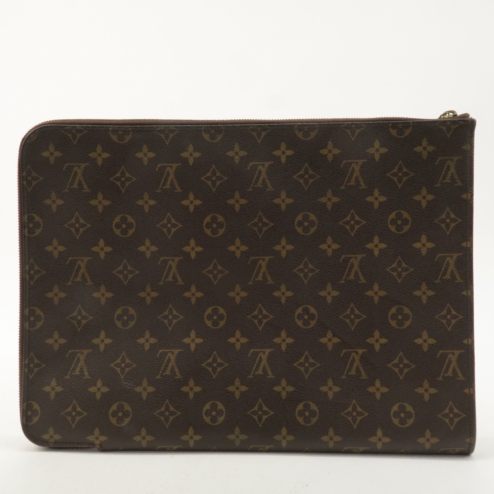 Louis Vuitton Monogram Posh Documents Clutch Bag M53456