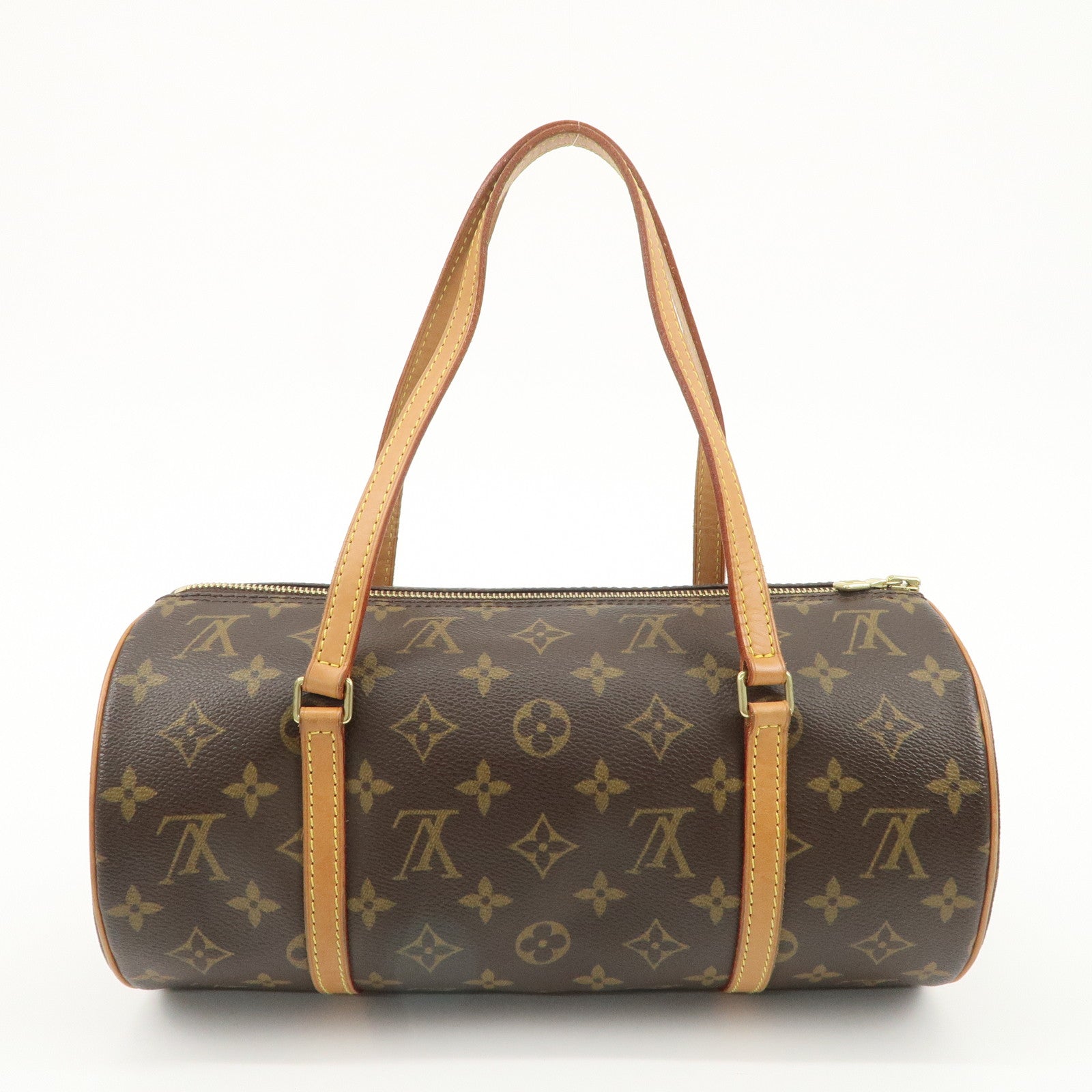 Louis Vuitton Monogram Papillon 30 Hand Bag New Style M51385 Used