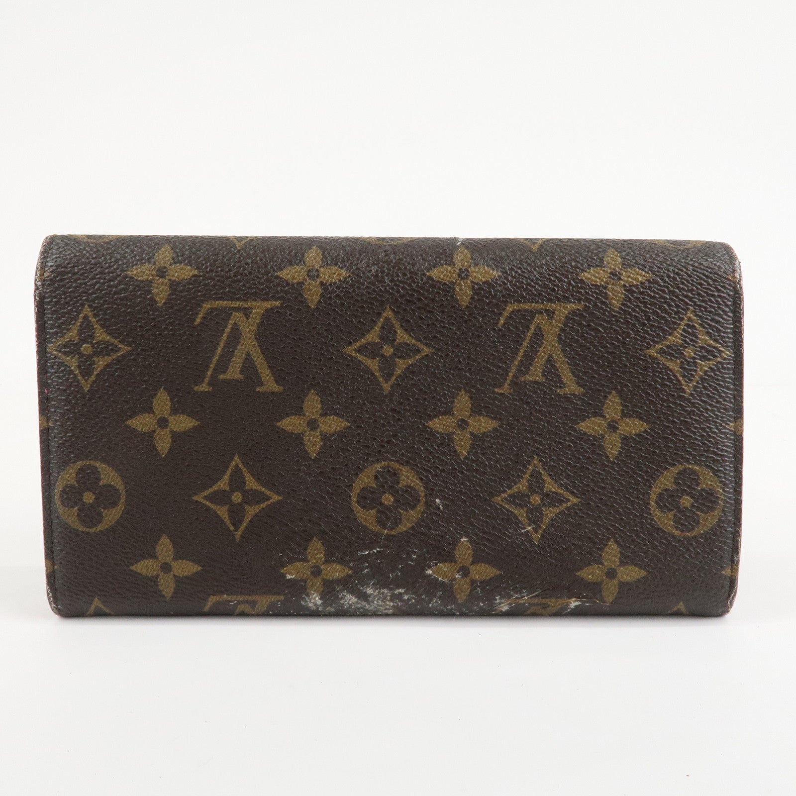 Louis Vuitton Monogram Lovelock Portefeuille Sarah Wallet M64117 Used