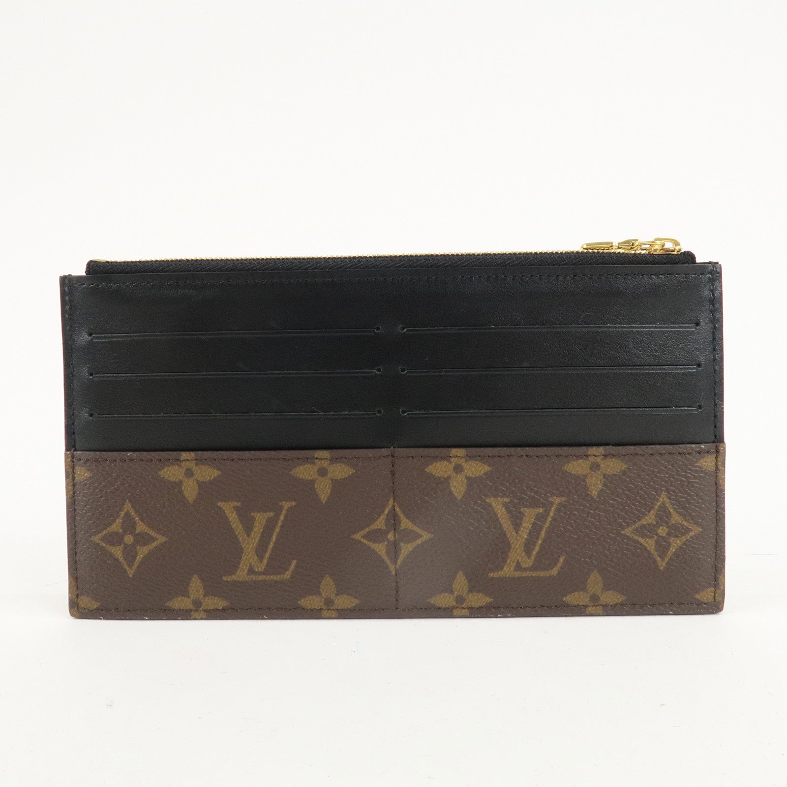 Louis Vuitton Monogram Reverse Slim Purse Card Case M80348 Used