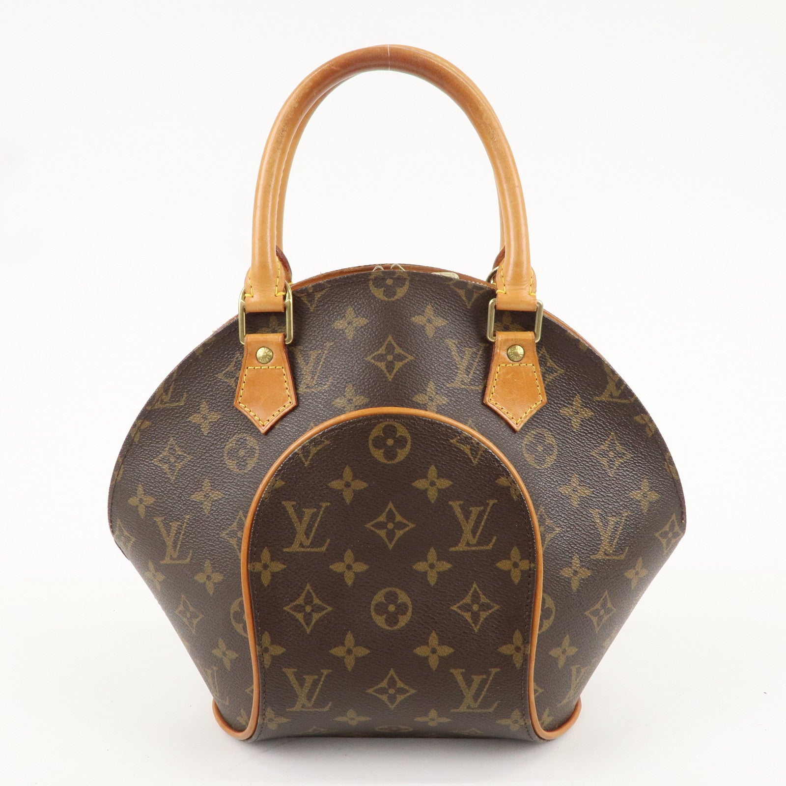 Louis Vuitton Monogram Ellipse PM Hand Bag Brown M51127