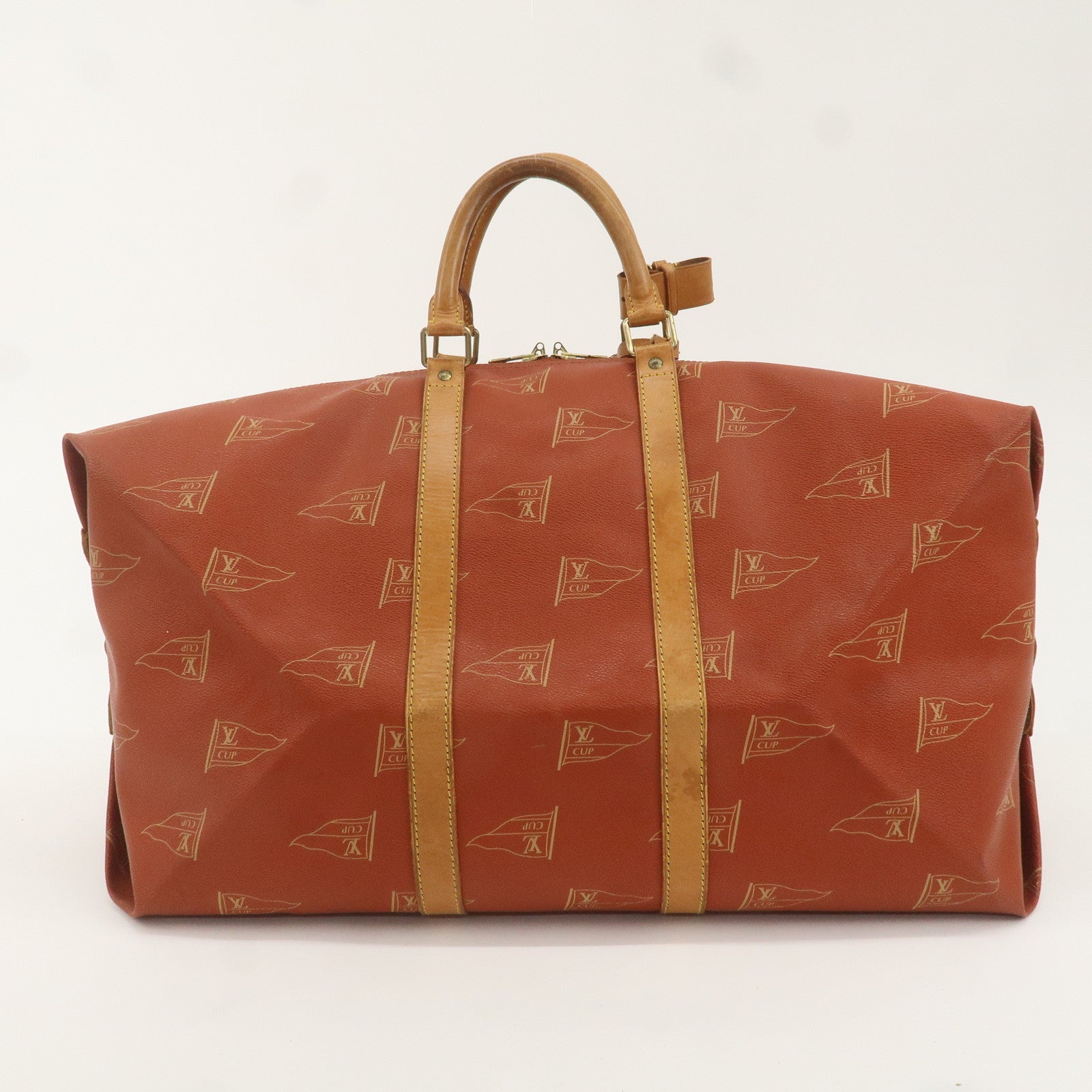 Louis Vuitton LV Cup Kabul Coating Canvas Boston Bag M80020