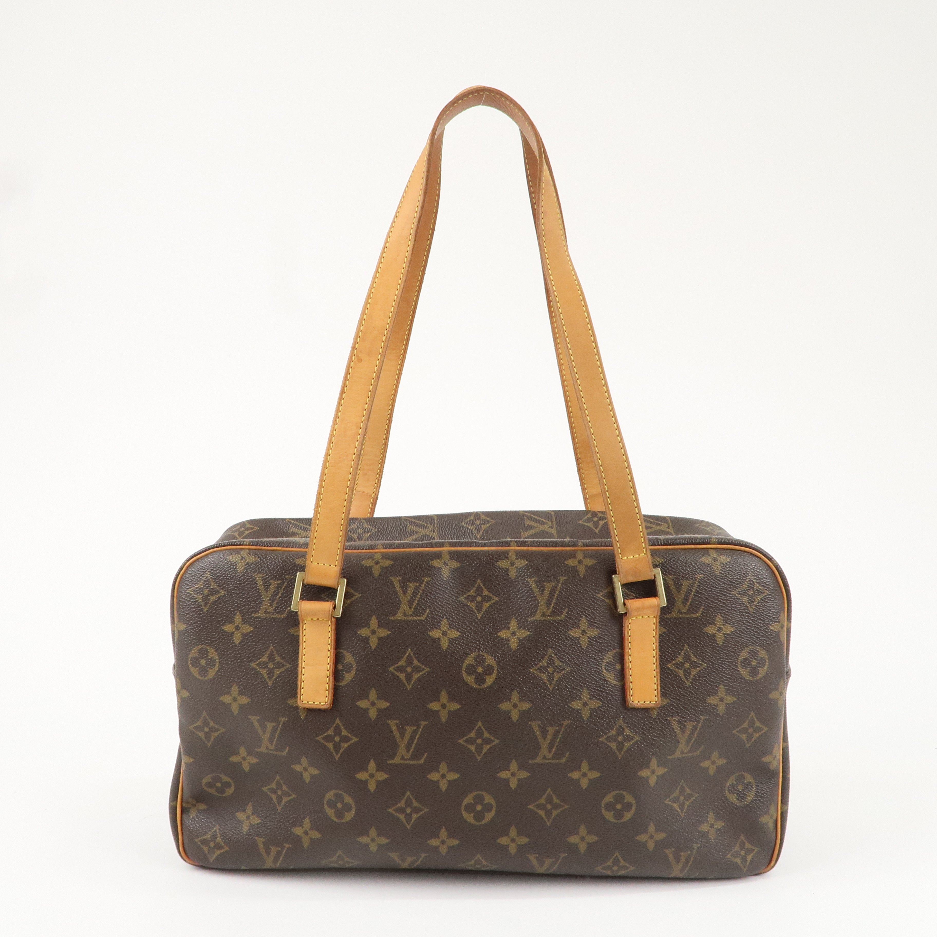 Louis Vuitton Monogram Cite GM Boston Hand Bag Brown M51181