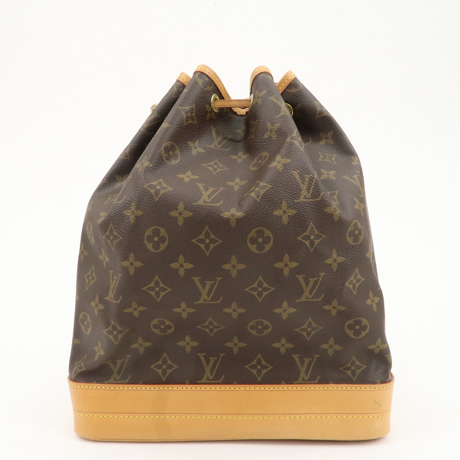 Louis Vuitton Monogram Noe Shoulder Bag Hand Bag Brown M42224 Used